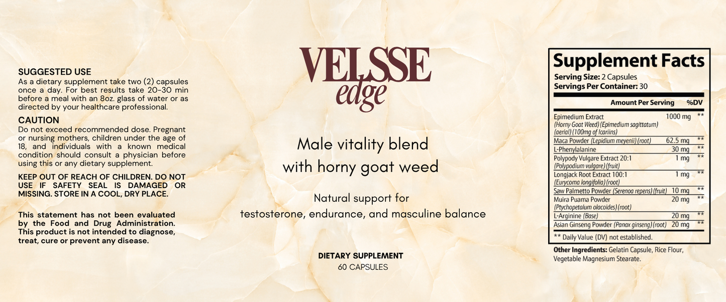Vitality Blend with Horny Goat Weed